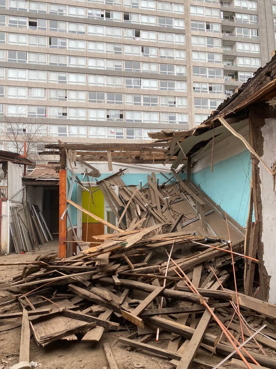 Trabajo realizado por Demoliciones JG