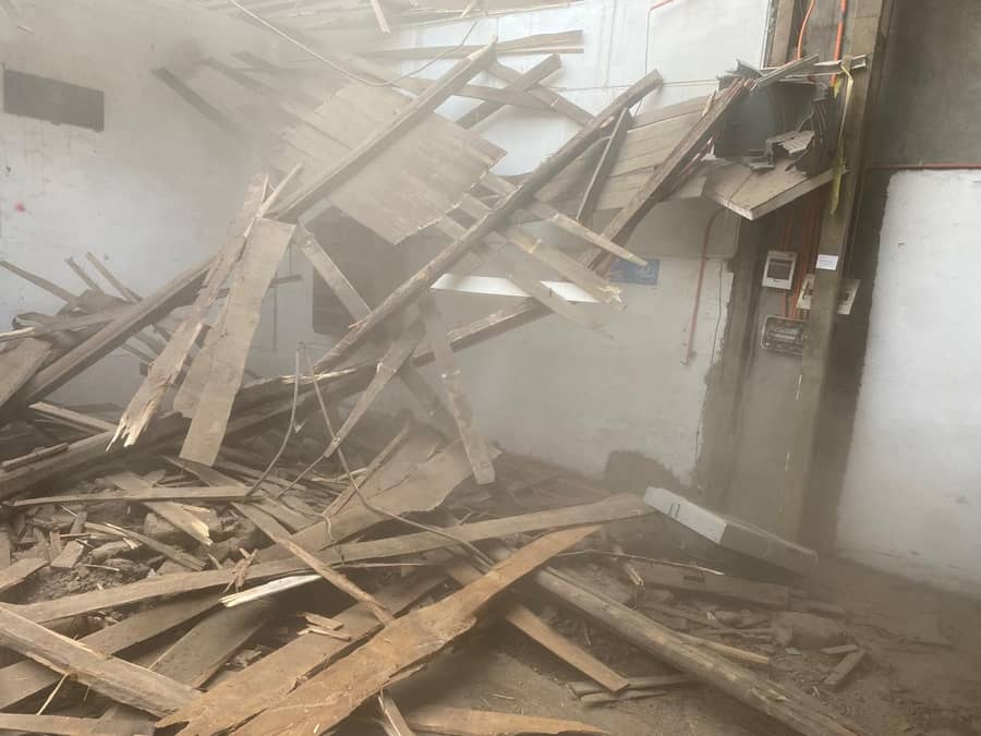 Trabajo realizado por Demoliciones JG