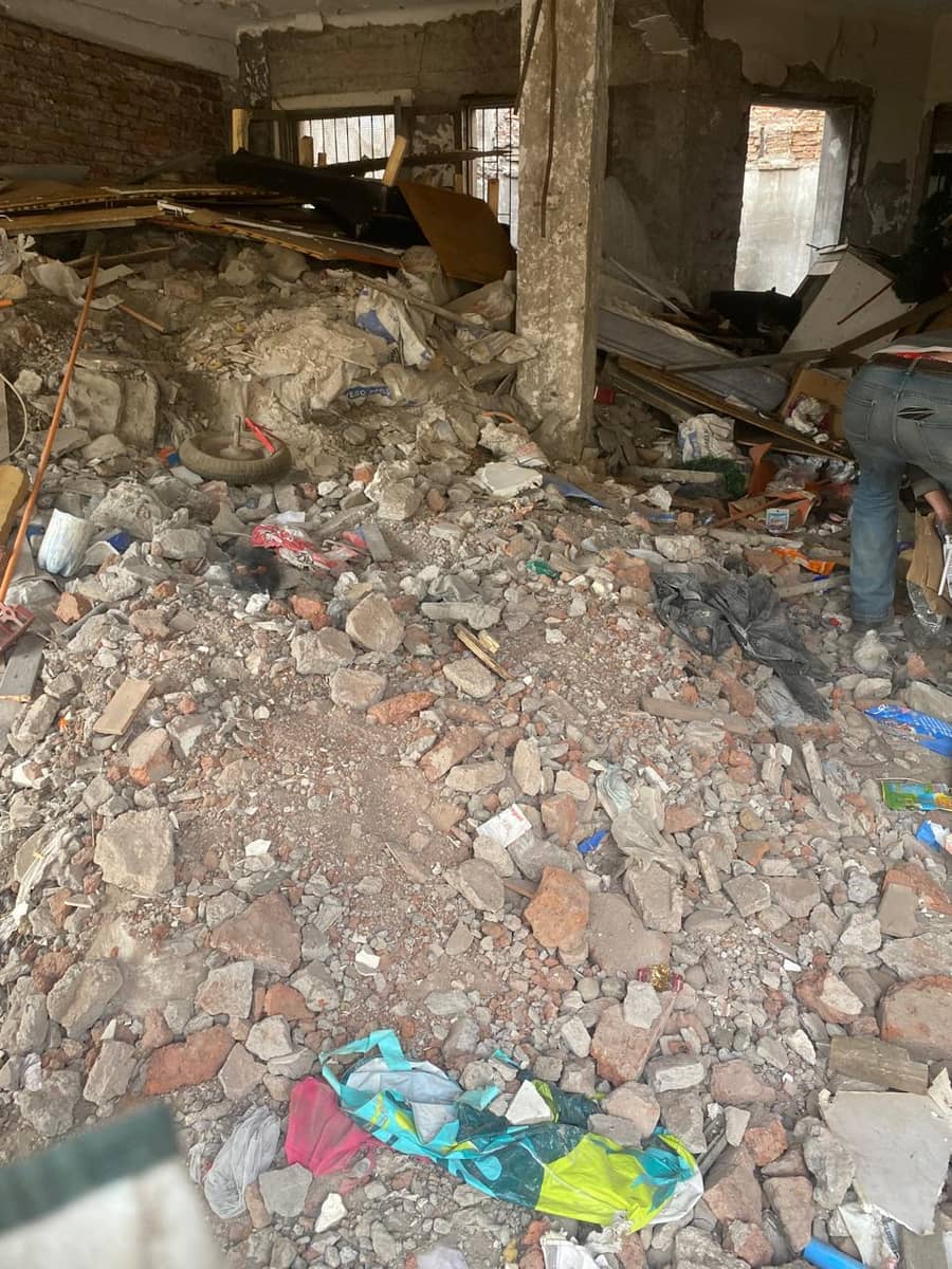 Trabajo realizado por Demoliciones JG