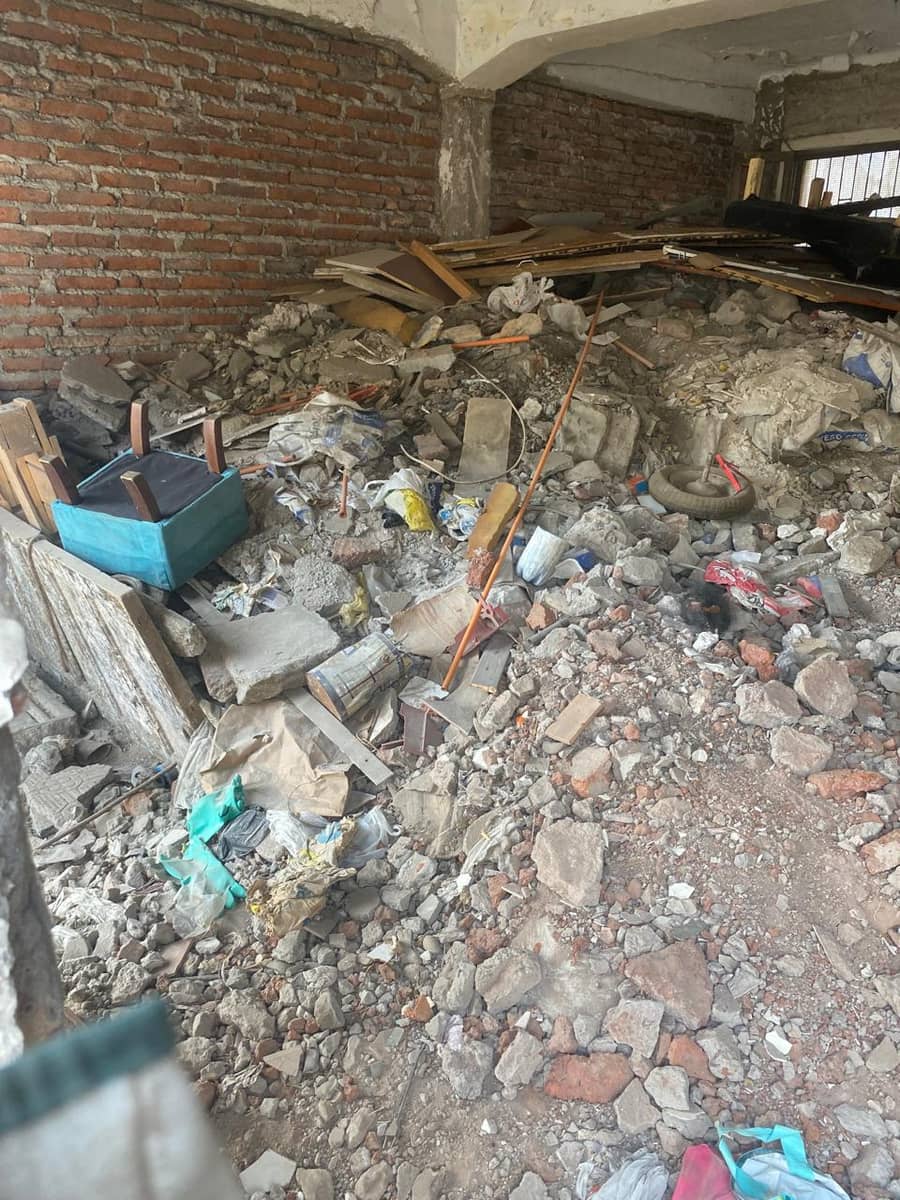 Trabajo realizado por Demoliciones JG