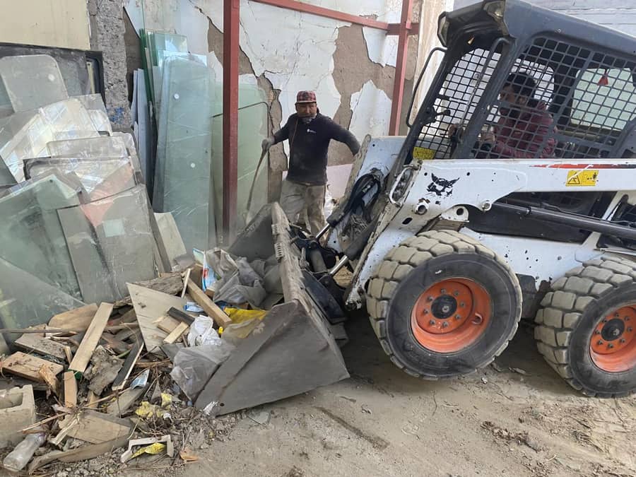 Trabajo realizado por Demoliciones JG