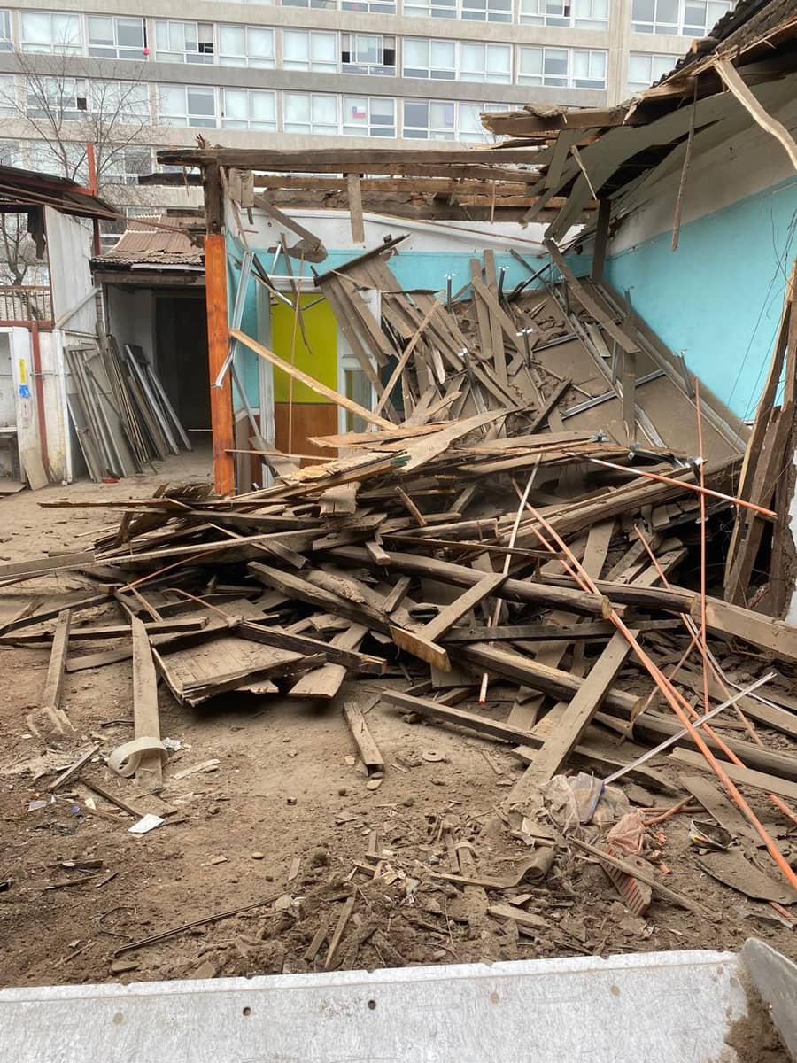 Trabajo realizado por Demoliciones JG