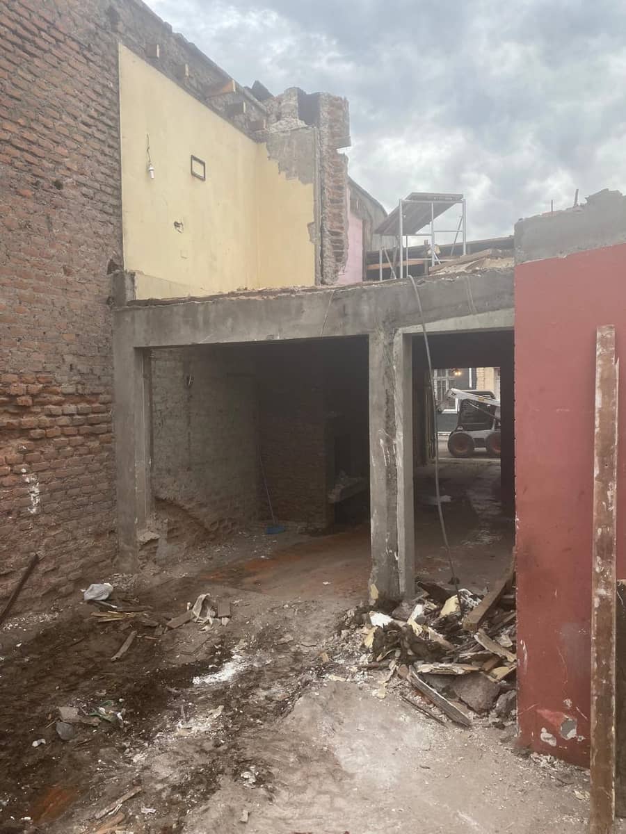 Trabajo realizado por Demoliciones JG