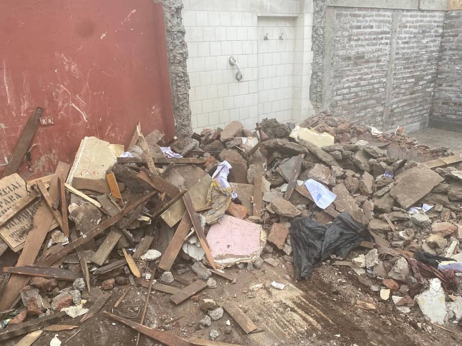 Trabajo realizado por Demoliciones JG