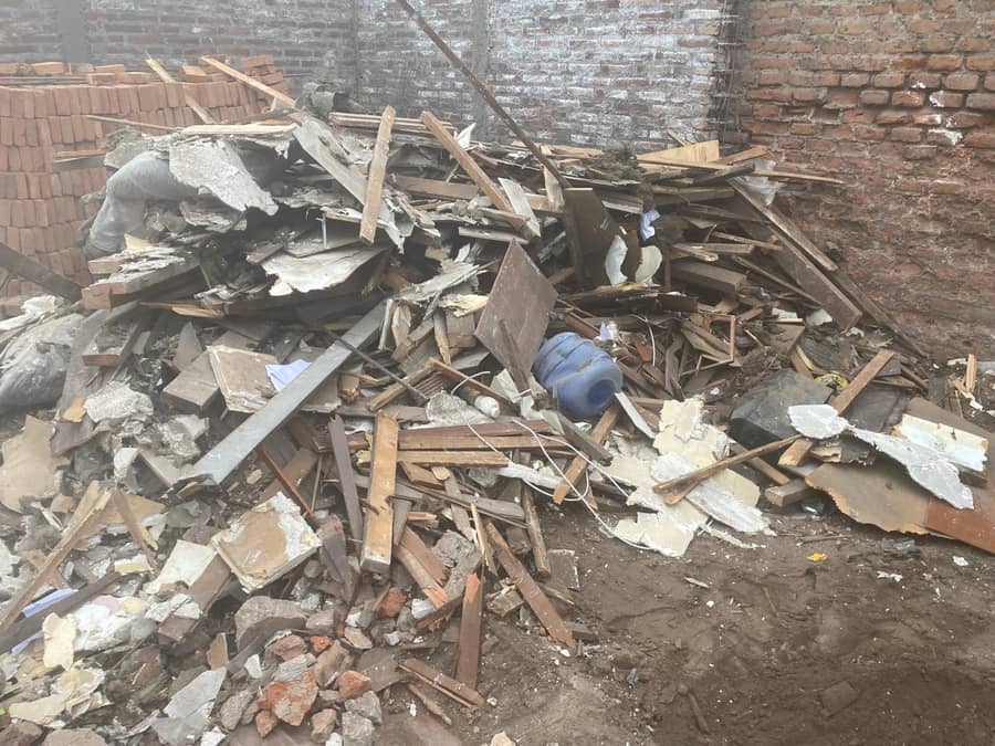 Trabajo realizado por Demoliciones JG
