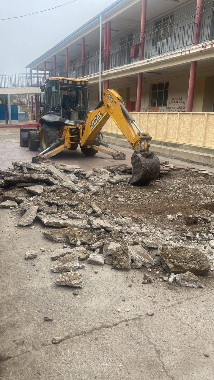 Trabajo realizado por Demoliciones JG