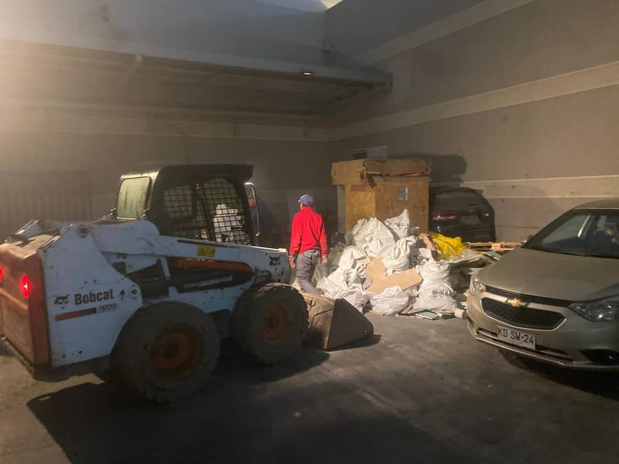 Trabajo realizado por Demoliciones JG