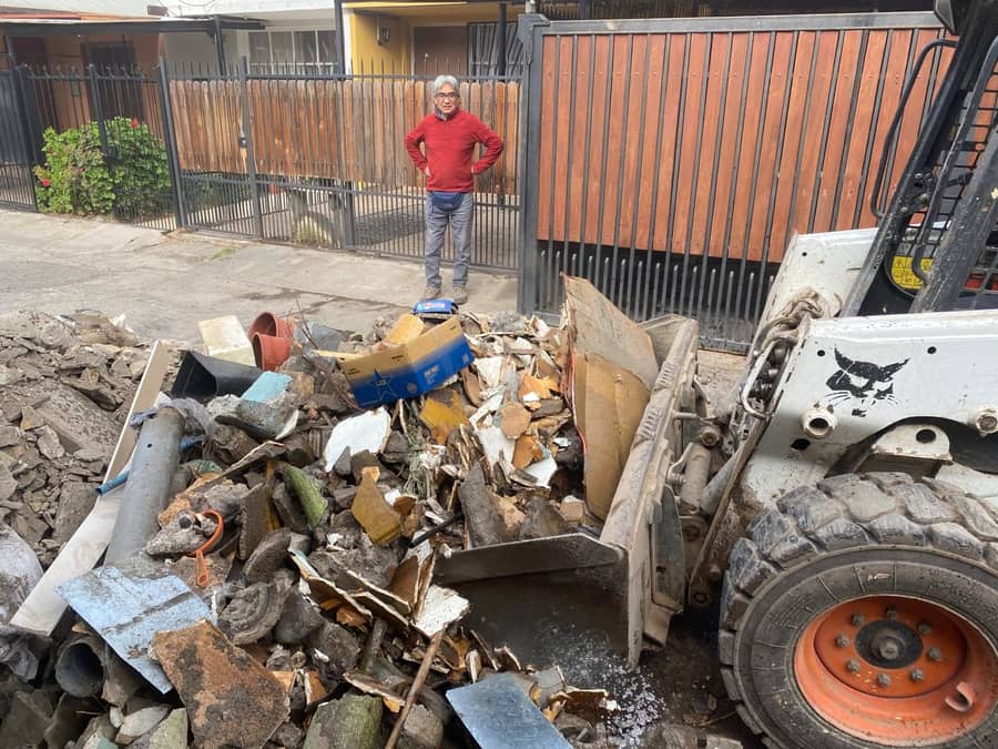 Trabajo realizado por Demoliciones JG