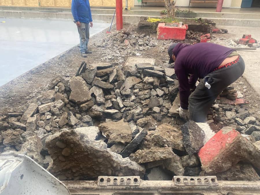 Trabajo realizado por Demoliciones JG