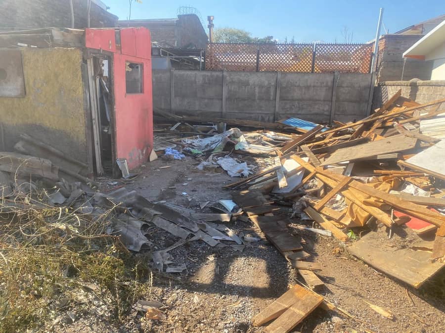 Trabajo realizado por Demoliciones JG