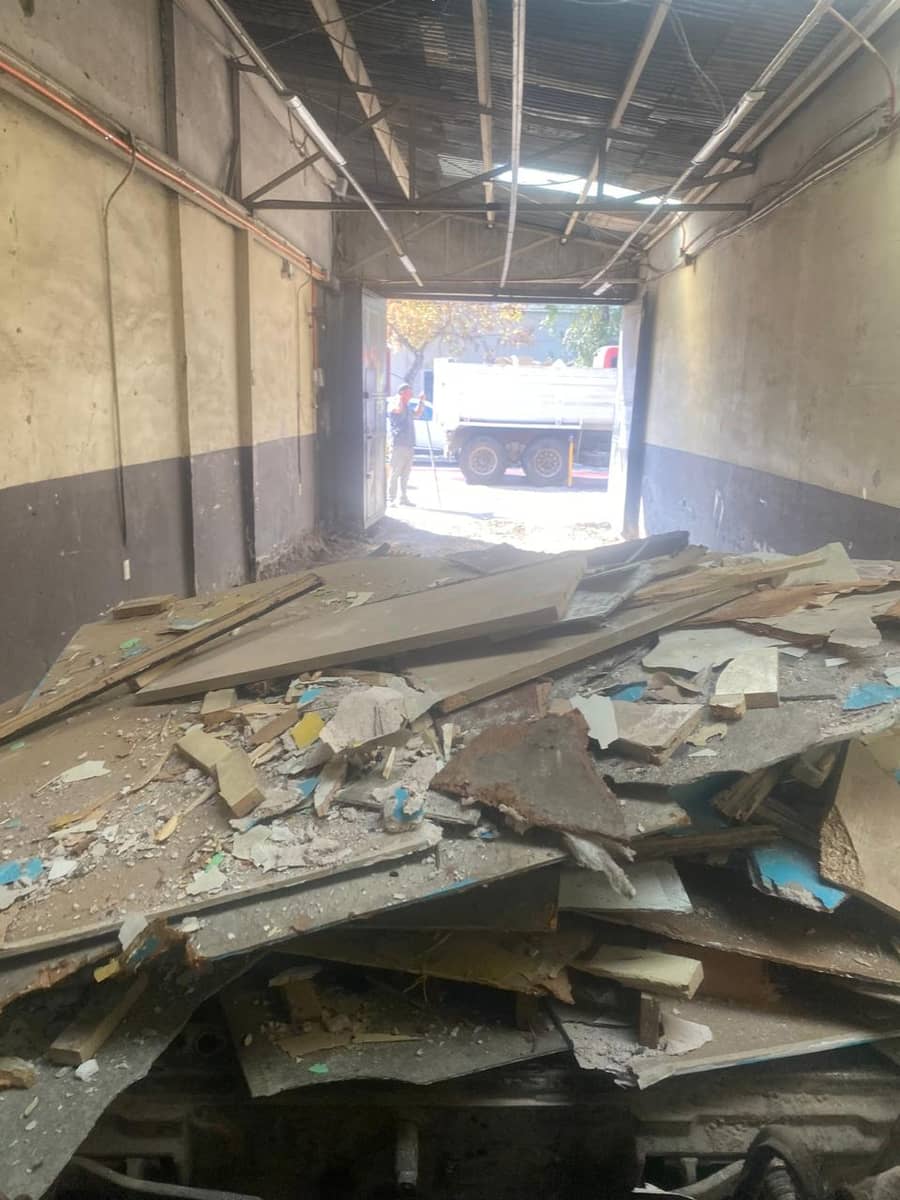 Trabajo realizado por Demoliciones JG