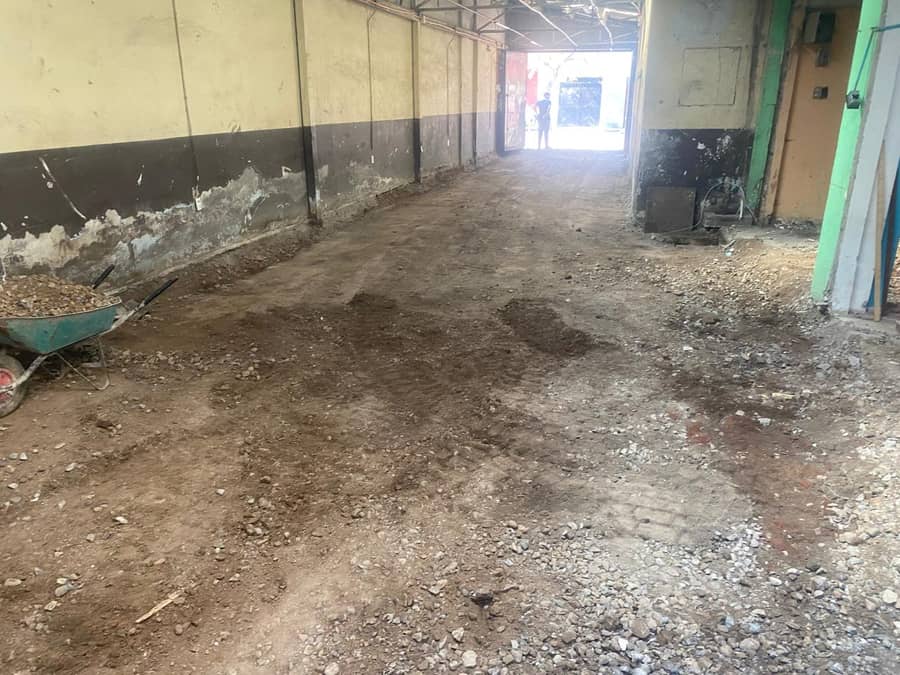 Trabajo realizado por Demoliciones JG