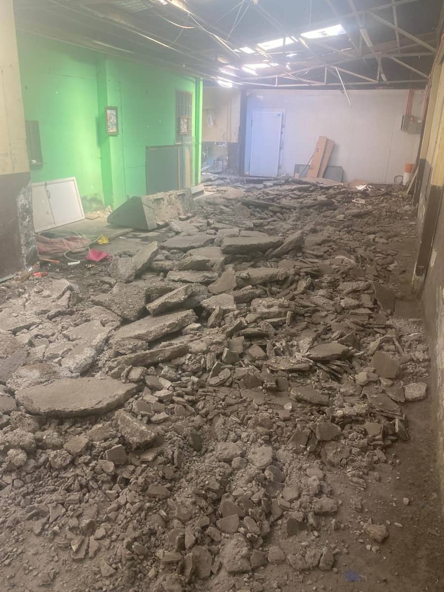Trabajo realizado por Demoliciones JG