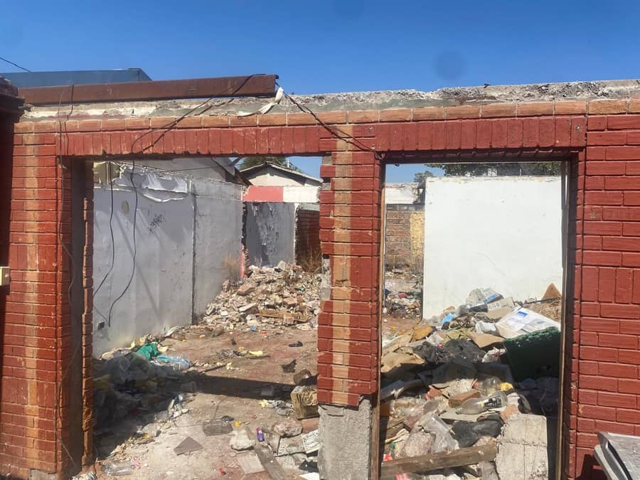 Trabajo realizado por Demoliciones JG