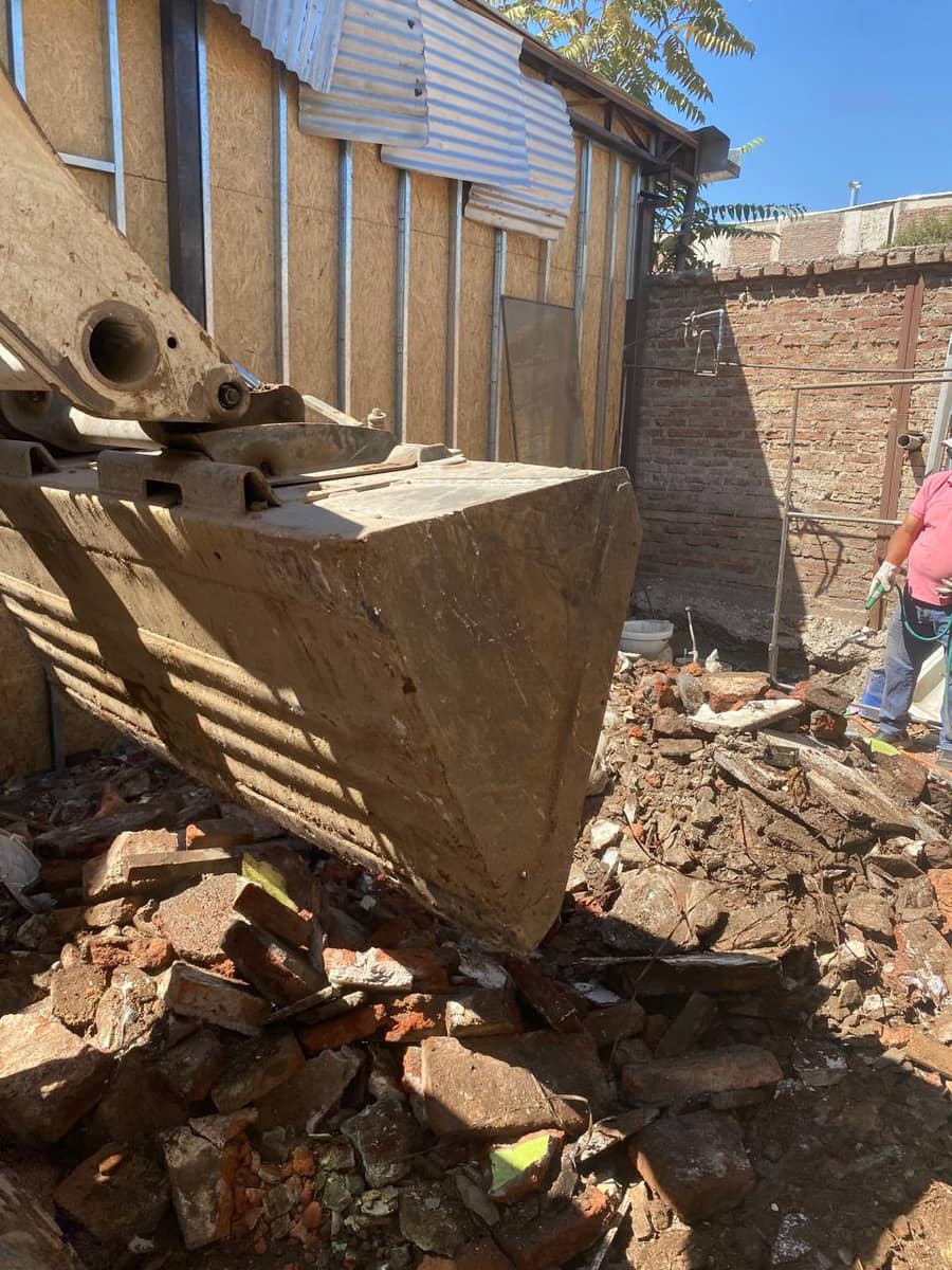 Trabajo realizado por Demoliciones JG