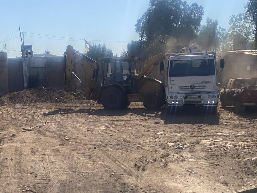 Trabajo realizado por Demoliciones JG