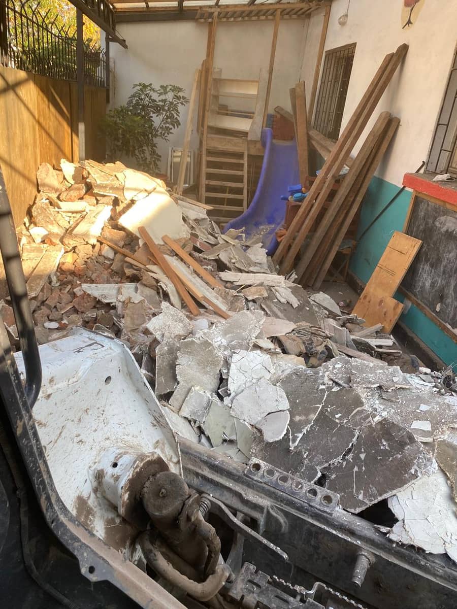 Trabajo realizado por Demoliciones JG