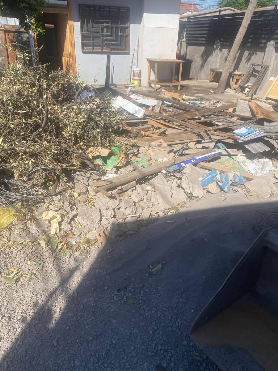 Trabajo realizado por Demoliciones JG