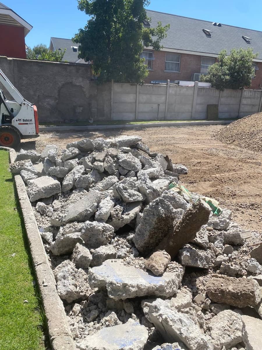 Trabajo realizado por Demoliciones JG