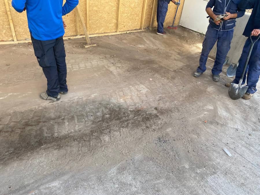 Trabajo realizado por Demoliciones JG