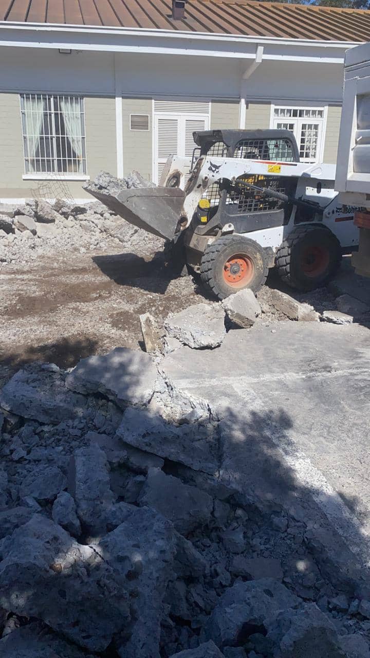 Trabajo realizado por Demoliciones JG