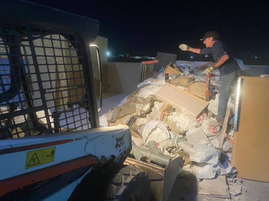 Trabajo realizado por Demoliciones JG