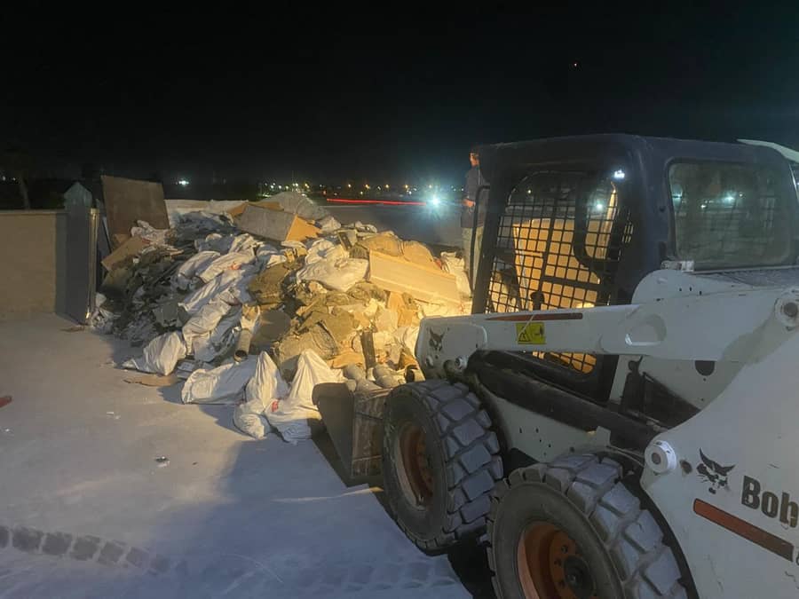 Trabajo realizado por Demoliciones JG